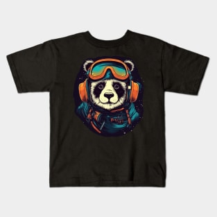 Panda Pilot Kids T-Shirt